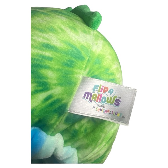 Squishmallow Flip A Mallows 8" Shantira & Rocio Triceratops Pterodactyl NWT - Picture 12 of 13